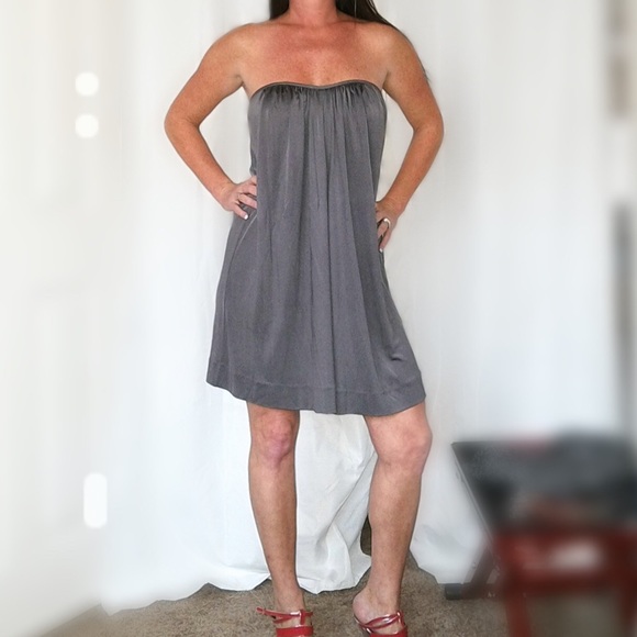 Elizabeth & James Silk Strapless Dress - Picture 4 of 8